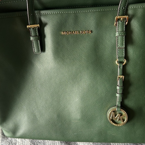 Green Michael Kors Tote Bag - Picture 7 of 7